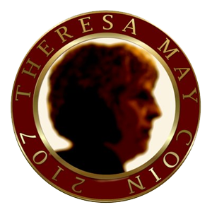 Логотип Theresa May Coin